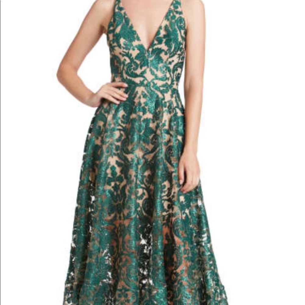 Dress the Population Lace & Sequin Dress, NWT $130